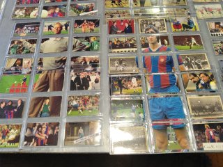 Lote Cromos y Pins FC Barcelona