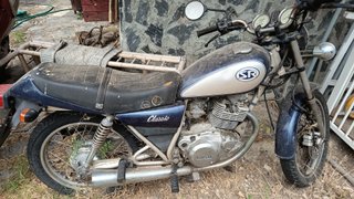 BMW F650GS + Yamaha Classic 500