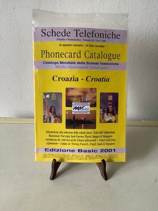 Phonecard Catalogue Edizione Basic Croazia