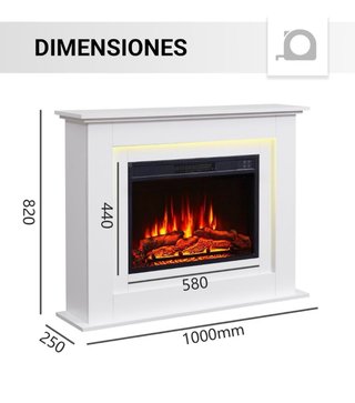 Chimenea Eléctrica Moderna