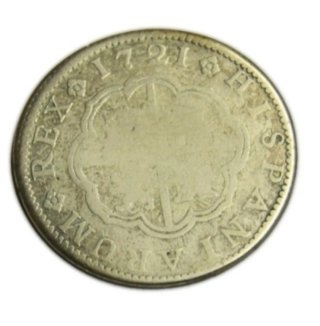 Moneda 2 Reales Cuenca 1721