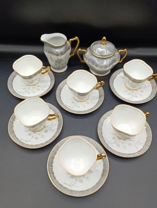 Juego de café Jager Porcelana Alemana