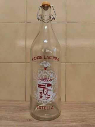Botella Antigua Gaseosa RAMON LACUNZA