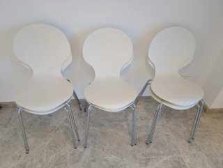 6 Sillas Comedor Blancas