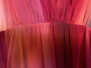 Abito multicolor lungo