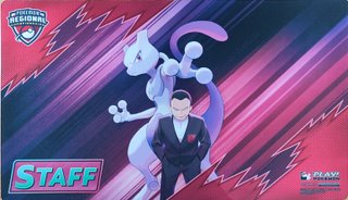 Tapete STAFF Mewtwo y Giovanni Regional