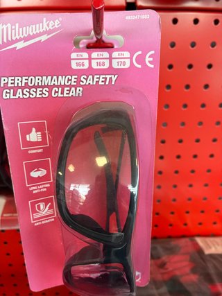 Gafas de seguridad Milwaukee Performance Clear