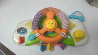 Volante bebé con luz y sonido