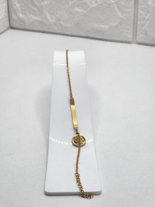 Pulsera esclava mano de Fátima grabada