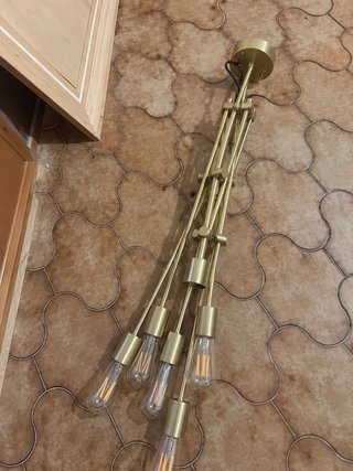 Lámpara Techo Kenay Home Dorada