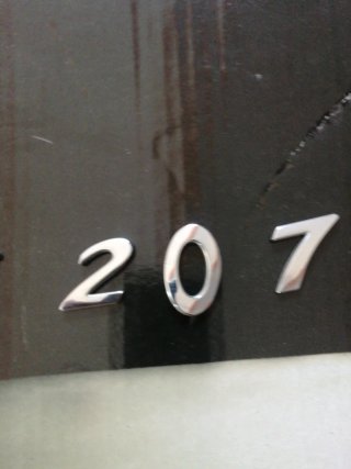 Holograma PEUGEOT 207