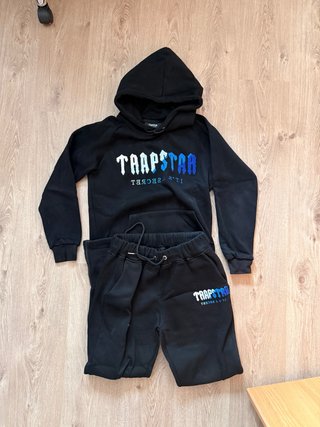 Conjunto Trapstar S Negro y Azul