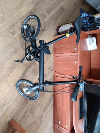 Bicicleta Xiaomi Plegable Negra