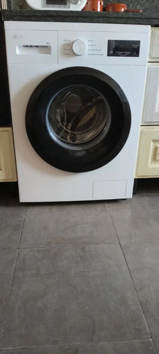 Lavadora LG 8kg 1400 rpm