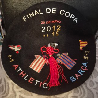 Boina Final de Copa 2012 Barça Athletic