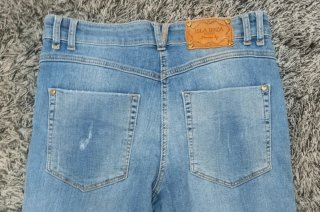 Pantalón Vaquero Campana Azul