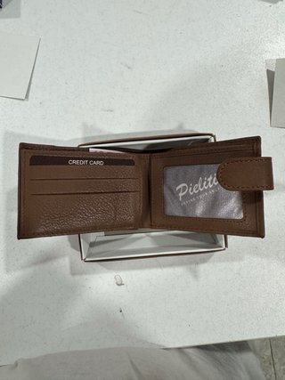 Cartera de piel Marrón