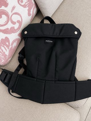 Mochila Portabebés Momcozy Ergonómica Negra