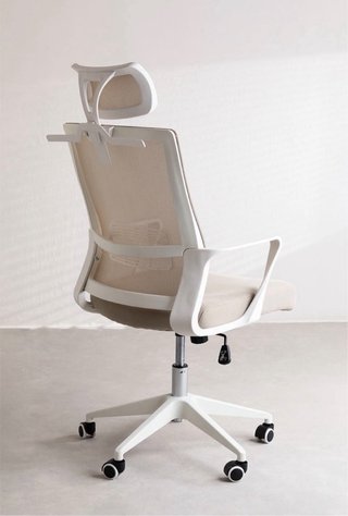 Silla de oficina Sklum con ruedas