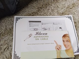 Aspirador de mano inalámbrico NUEVO