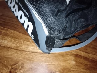 Bolsa de pádel Wilson negra