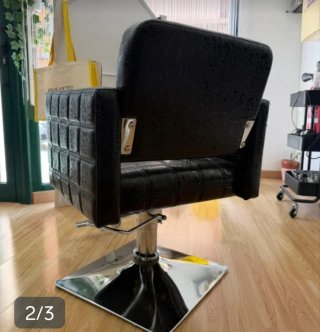 2 Sillones de peluquería negros