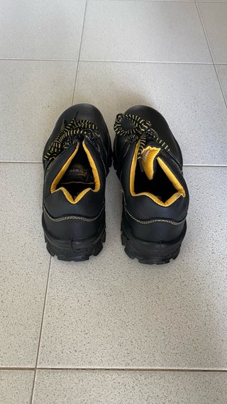 Scarpe antinfortunistiche Cofra nere e gialle