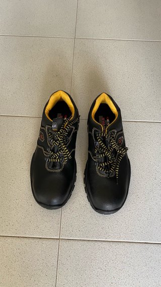 Scarpe antinfortunistiche Cofra nere e gialle