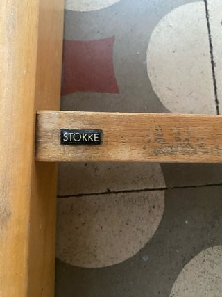 Silla Stokke Trona Usada