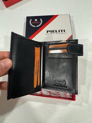 Cartera Piel Pieliti Negra
