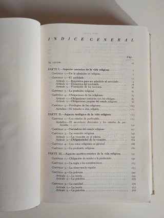 Libro La Vida Religiosa.