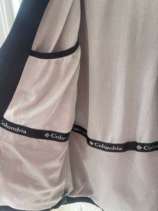 Chaqueta Columbia Negra y Roja