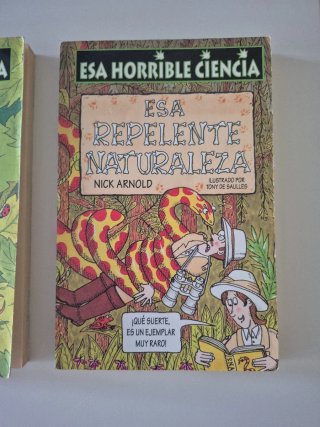 Lote 2 libros Esa horrible ciencia