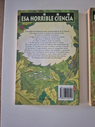 Lote 2 libros Esa horrible ciencia