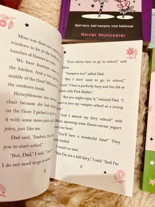 Libros inglés niños |Isadora Moon 4 libros 5-8años