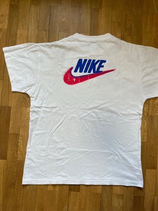 Camiseta Nike Blanca Triple Logo Swoosh