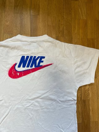 Camiseta Nike Blanca Triple Logo Swoosh