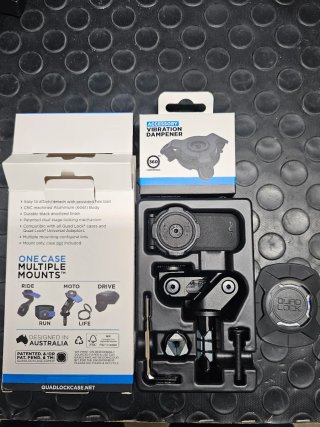 Quad Lock Fork Stem Mount PRO + Dampener