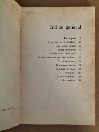 Los romanos. Libro