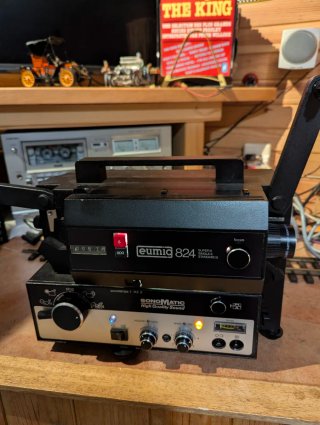 Proyector Super 8 Eumig 824