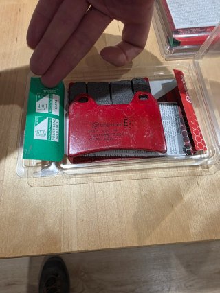 Pastillas Freno Brembo Sinterizadas Rojas