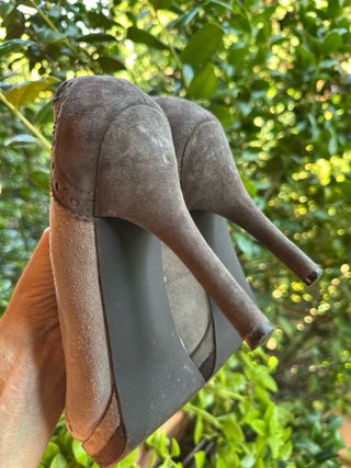 Décolleté Bata Camoscio Tg 35