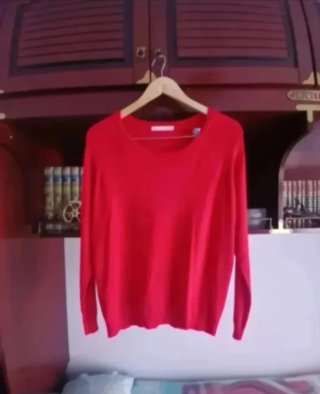 Jersey rojo de manga larga