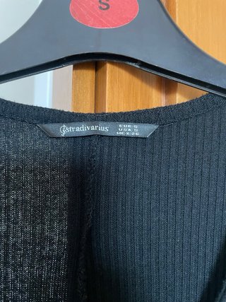 Vestito Stradivarius nero S