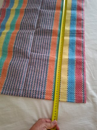 ESTERILLA PLAYA VINTAGE AÑOS 60/70. (55x144cm)