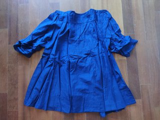 Top blusa túnica azul marino Kookai t. 36-38