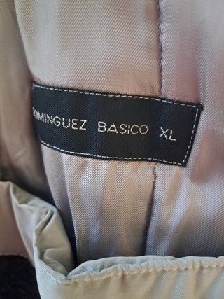 Abrigo hombre beige Adolfo Dominguez