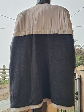 Abrigo hombre beige Adolfo Dominguez