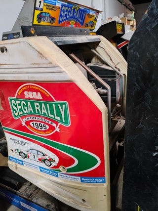 Sega Rally Twin Arcade Cabinet
