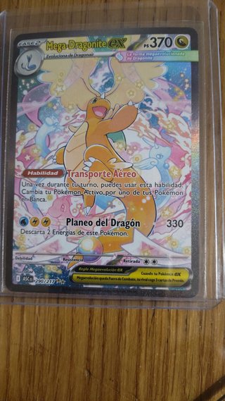 Carta Pokemon Mega Dragonite EX Full Art